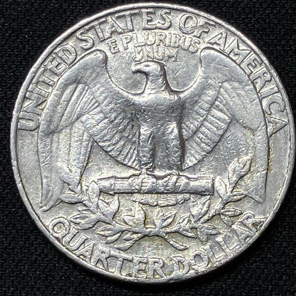 1974-D Washington Quarter Strike Error "OF" & Rim Curved Up on Reverse - Picture 11 of 16